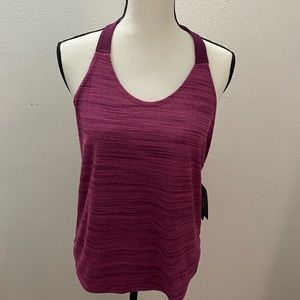 Flexible strips tank top